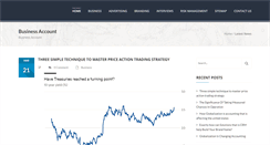 Desktop Screenshot of businessacount.com
